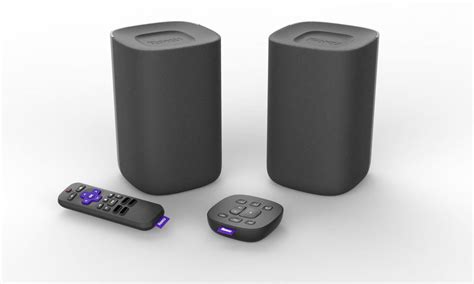 Roku Tv Wireless Speakers Bundle Includes Two Voice Remotes