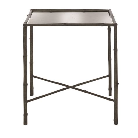 Bronze Bamboo Side Table | Nicholas Haslam | Bamboo side table, Side table, Side and end tables