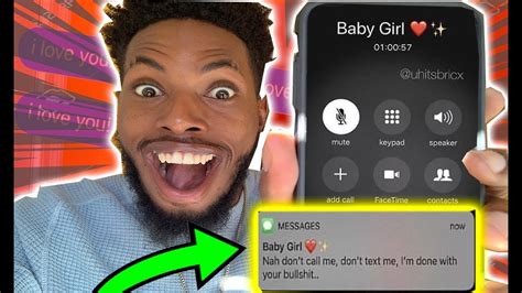 my ex keeps calling prank on girlfriend she s pissed youtube