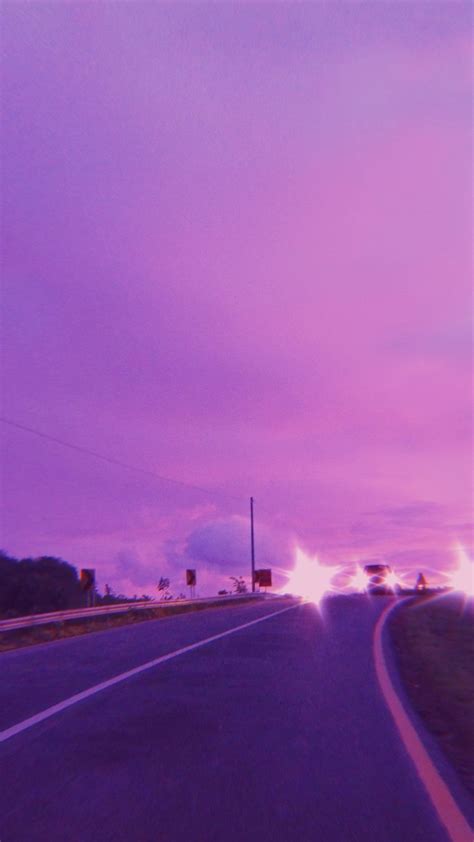 Road In Sunset Travel Aesthetic Travel Photography Sunset