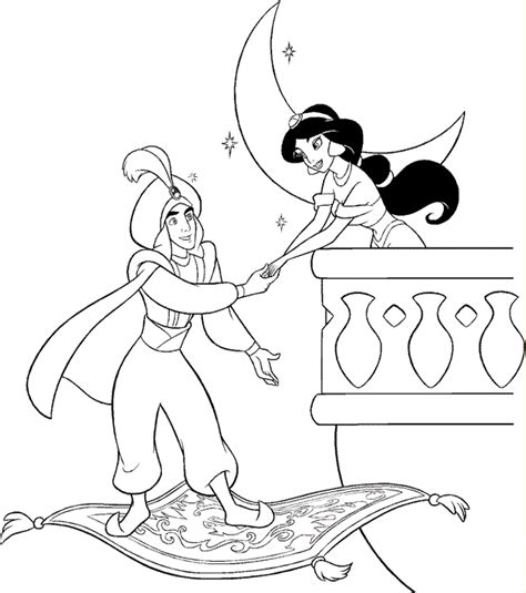 Dibujo de princesa jazmin - Imagui