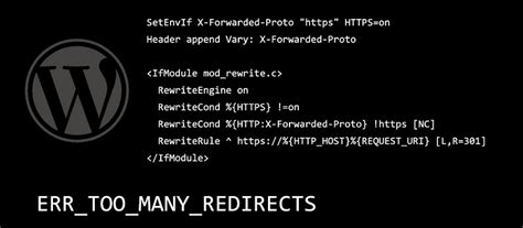 How To Fix ERR TOO MANY REDIRECTS On WordPress Website