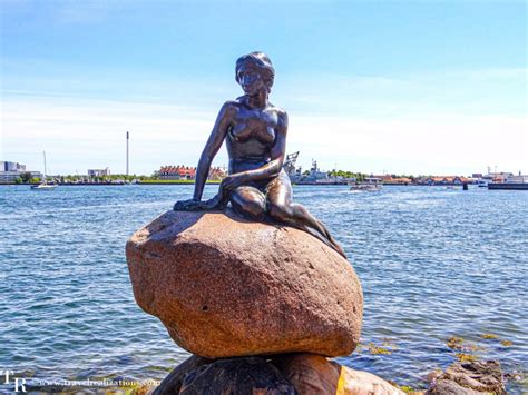 The Little Mermaid Statue In Copenhagen Denmark