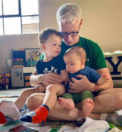 Anderson Cooper Shares Son Wyatt S Sweet Tradition With Baby Brother