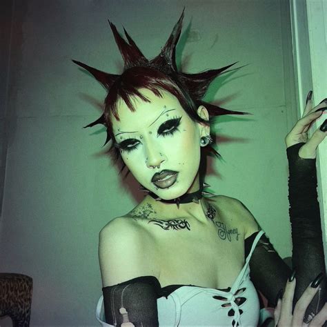 Alexiskkimberly Punk Makeup Punk Hair Punk Photoshoot