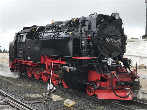 Great Old Steam Engine Still In Use In Germany Was Made 1954 Rtrains