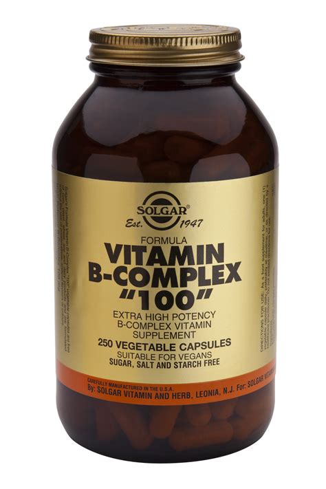 Our nutritionist researched the best options to fit various preferences and dietary needs. Vitamin B-Complex "100" Vegetable CapsulesSmart Supplement ...