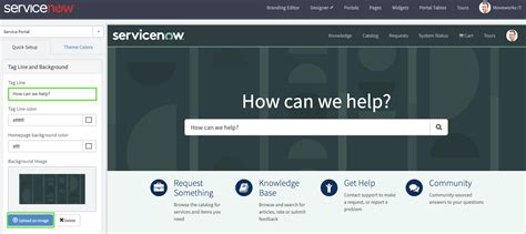 Servicenow Ssp Banner Link To The Moveworks Bot