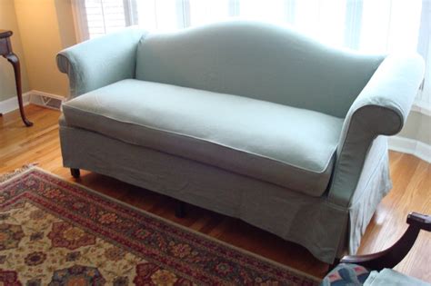 They will be used in a more casual setting this time around so first things first, a pit stop at. Queen Anne Sofa Slipcover Queen Sofa Slipcover Slipcovers ...