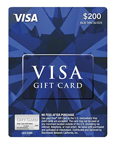 Redeem for merchandise, gift cards or travel on tdrewards.com. $200 Visa Gift Card (plus $6.95 Purchase Fee) - Decare World