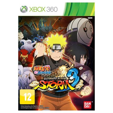 Jogo Naruto Ultimate Ninja Storm 3 Xbox 360 Original R 14899 No