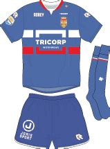 Willem ii play in a red, white and blue striped home shirt. Willem II Tilburg 2