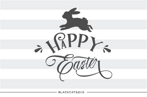 Download Happy Easter SVG Hoppy Easter bunny svg file Cutting File ...