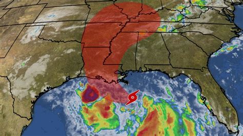 Tropical Storm Barry To Hammer Gulf Coast With Major Rainfall Flooding