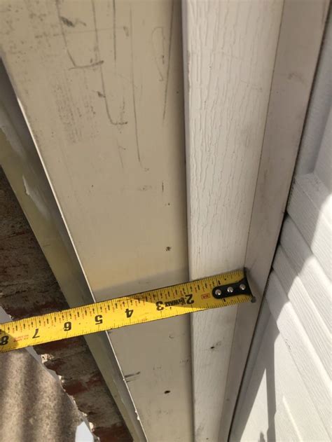 Exterior Trim Garage And Pedestrian Door Jambs And The Soffit Project