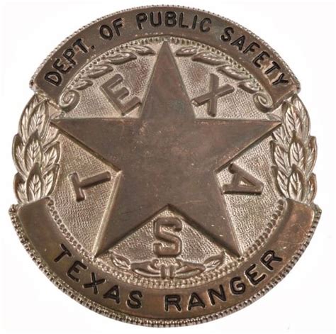 The texas ranger division, commonly called the texas rangers and also known as los diablos tejanos—the texan devils, is a u.s. Texas Ranger Badge