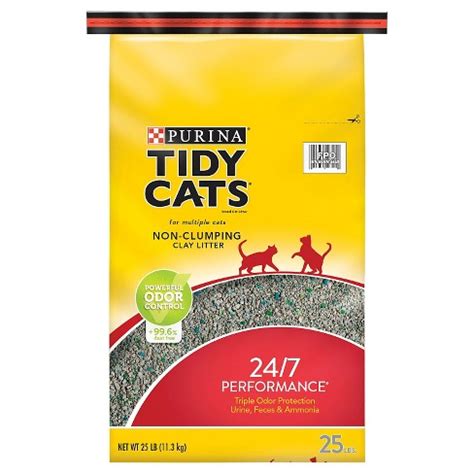 Looking for the best cat litter? Purina Tidy Cats Non-Clumping 24/7 Performance Multiple ...