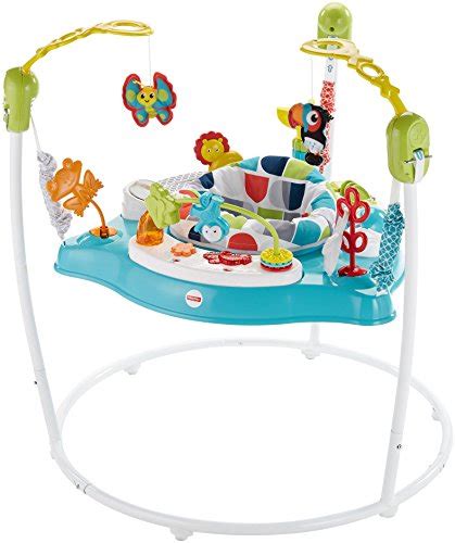 Fisher Price Baby Bouncer Color Climbers Jumperoo Activity Center With