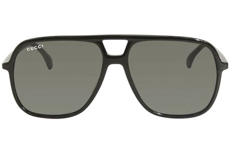 Gucci Gg0545s 001 Sunglasses Mens Blackgrey Pilot 58mm 889652258928