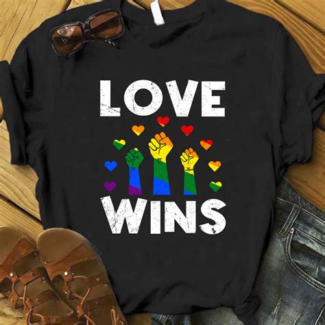 Love Wins Pride Flag Lgbtqia T Shirt