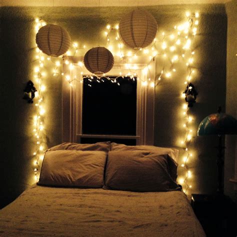 My Bedroom Oasis Twinkle Lights White And Stripes