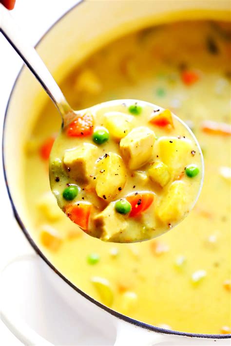The earlier version of soup curries. Cozy Chicken Curry Soup | Gimme Some Oven - Cravings Happen