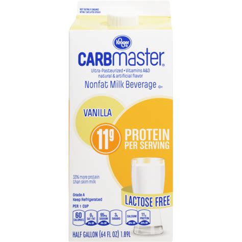 32 Kroger Carbmaster Milk Nutrition Label Labels Design Ideas 2020