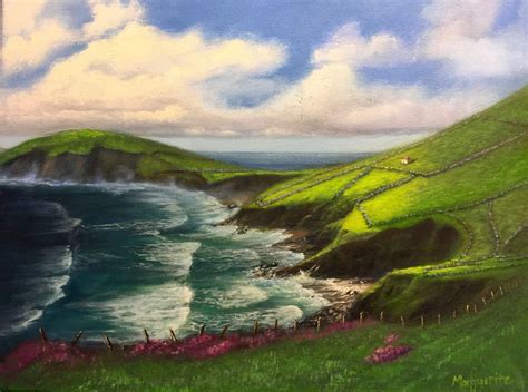 Ireland Painting Irish Landscape Painting Seascape In Oil Etsy In