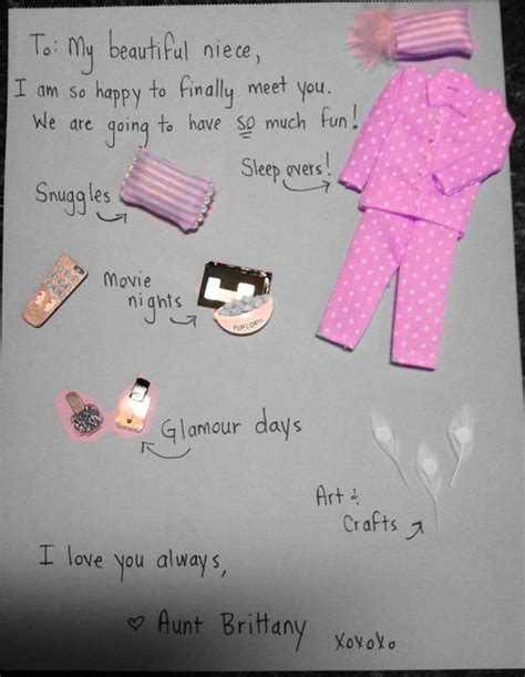 Letter To Baby Niece From Aunt Babyzg