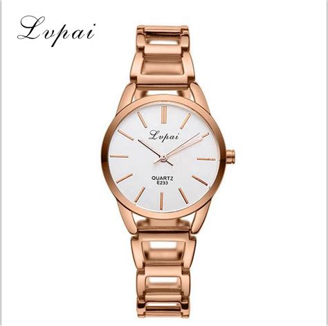 lvpai brand 2017 stainless steel watch women clock business watch quartz watch women dress watch