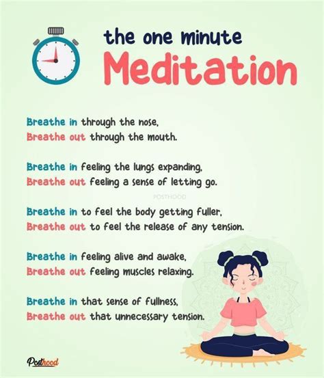 The One Minute Meditation Yoga Breathing Techniques Meditation Benefits Breathing Exercises