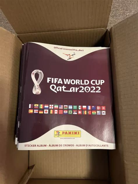 Fifa World Cup Qatar 2022 Panini Official Sticker Collection Soft Cover