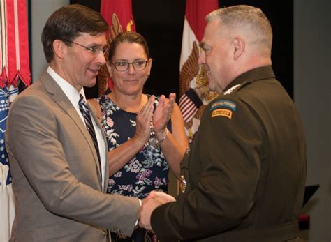 Secretary Esper Thanks Soldiers In Farewell Message Article The