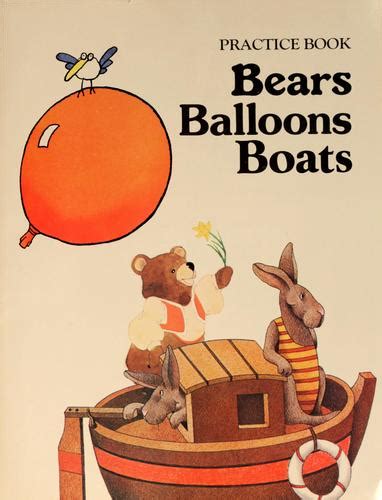 Bears Balloons Boats 1983 Edition Open Library