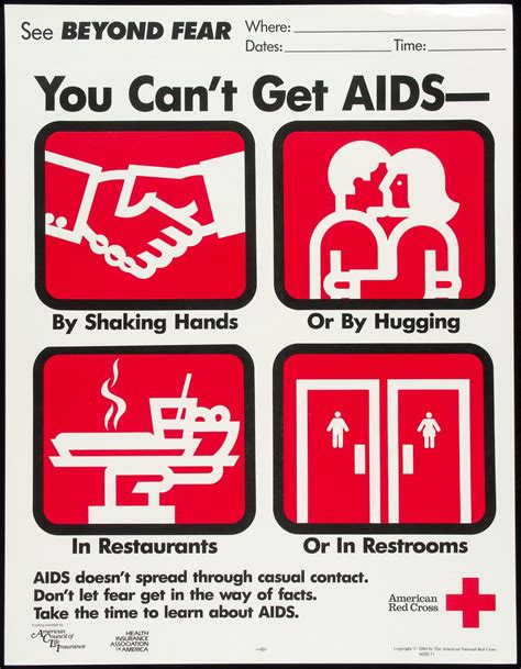 You Cant Get Aids Aids Education Posters