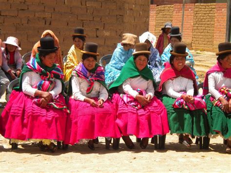 The Aymara People Of Chile Die And Weave Colorful Cloth With Elaborate