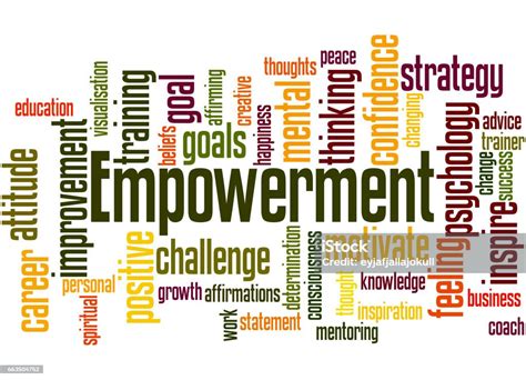 Empowerment Word Cloud Concept 6 Stock Illustration Download Image