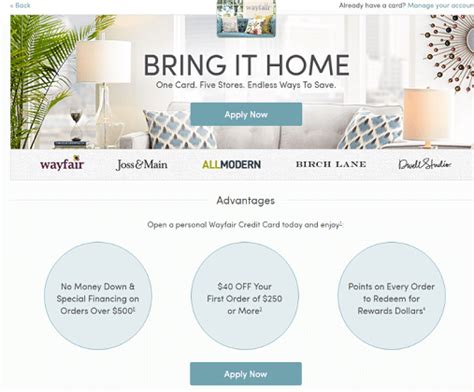 A wayfair gift card is the perfect home gift card. Wayfair Store Credit Card Review - $40 Off & Special Financing - Doctor Of Credit