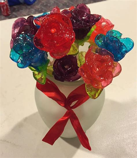 Jolly Rancher Rose Bowl Candy Jollyrancher Roses Valentinesday Diy