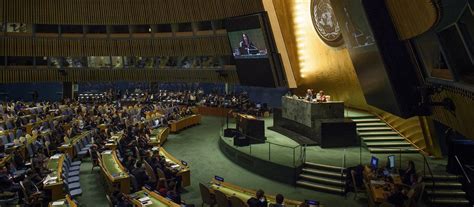 The 73rd Session Of The United Nations General Assembly Opened On 18