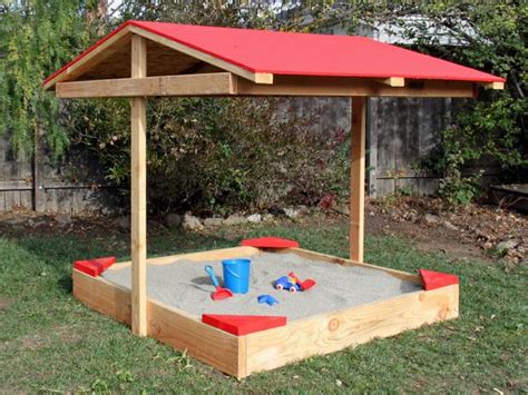 How To Build A Covered Sandbox How Tos Diy