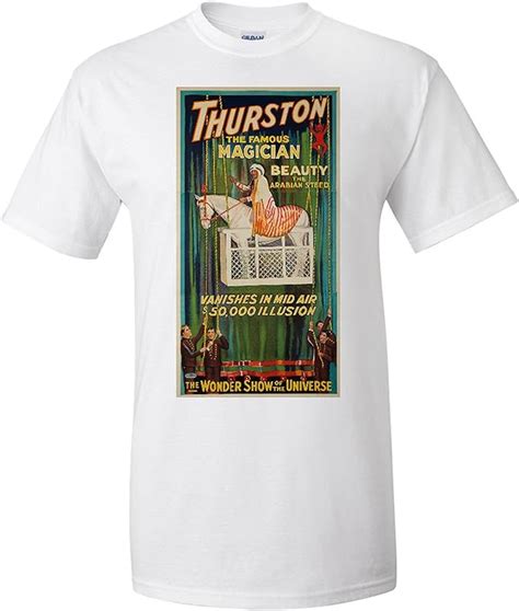 Thurston Beauty Vintage Poster Usa C 1911 Premium T Shirt Amazon