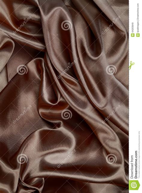 Brown Silk Texture Satin Velvet Material Or Elegant Wallpaper De Stock