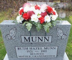 Ruth Hazel Munn Find A Grave Memorial