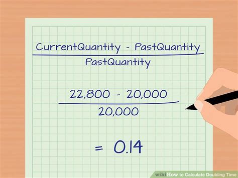 Calculate doubling time of populationshow all. How to Calculate Doubling Time: 9 Steps (with Pictures ...