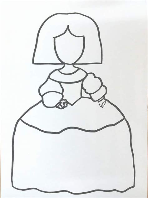 Meninas plantills | Clases de arte para niños, Arte para niños, Cuadros