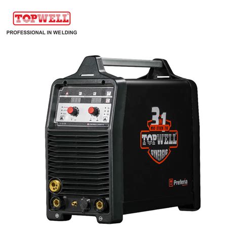 Topwell Professional Mig Welder With Job List Promig 200syn Pulse All