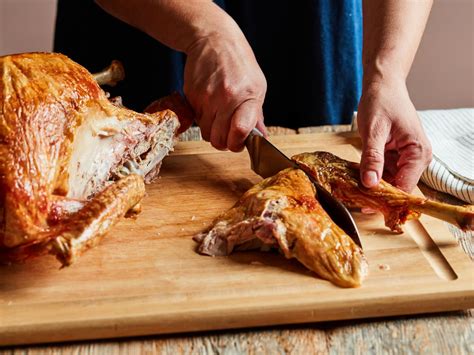 how to carve a turkey easy step by step guide food network