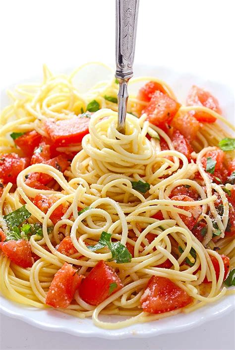 Not sure about tomato paste, tomato sauce maybe? Pasta with Fresh Tomato Sauce - Sugar Apron