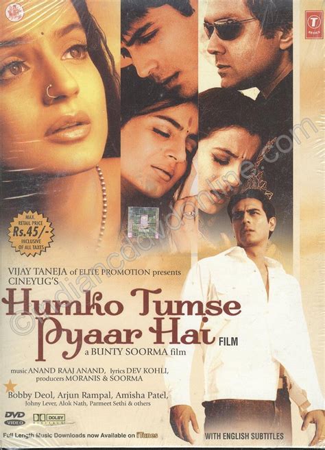 Humko tumse ho gaya hai pyar kajalsusi24 kishore kumar mukesh mohd rafi lata mangeshkar. Bolly M+M: HUMKO TUMSE PYAAR HAI {2006}